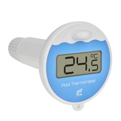 TFA Dostmann TFA-ID Émetteur pour piscine ID-A5 Pool, 30.3907.02, surveillance des piscines, étangs, bains de glace, mesure de la température de l'eau, compatible avec système TFA.me WiFi, blanc