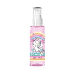 Unicorn Be Unique Brume corporelle pétillante pour filles, 100 ml