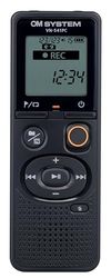 OM SYSTEM VN-541 PC Successeur Olympus VN-541 PC Enregistreur Vocal numérique avec Microphone omnidirectionnel, Enregistrement à Une Touche, Suppression du Bruit et mémoire de 4 Go