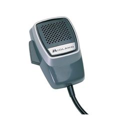 Midland - Microfone New Mike para emissora CB, conector 4 pinos, áudio claro e sem interferências, compatível com Alan 48, Alan 68S, 8001XT, design ergonómico, robusto e fiável, para uso profissional
