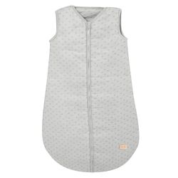 roba Saco de Dormir para Bebé Lil Planet para Recién Nacidos - 90 cm - Utilizable todo Año - Algodón Orgánico - Muselina GOTS - Gris