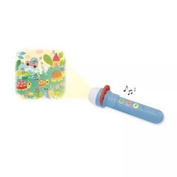 Janod - Lampe Sonore Merveilleuse - Histoires d'Animaux - Conteuse d'Histoire Enfant - Lampe Enfant Disponible en 4 Univers - Boite à Histoire pour Enfant Evolutive - Activité Enfant 3 Ans et +