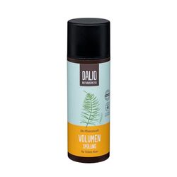 DALIO - Après-shampoing volume - 1x 150 ml - pour cheveux fins - les cheveux deviennent visiblement plus volumineux - avec du jus de plante herbe d'étain - cosmétique naturel végétalien certifié