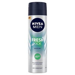 NIVEA Fresh Kick Spray antitraspirante, 150 ml