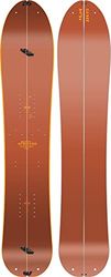 Nitro Snowboards Slash Split BRD '23, poederboard, taps toelopend directioneel splitboard, true camber, all-terrain, wide, voor grote voeten