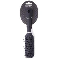 LaModa Vented Hairbrush. Rubberised Matt Finish. 22.5cm