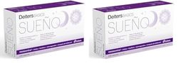 DEITERS - Basics Sueño 30 Cápsulas, Melatonina con Pasiflora, Ashwagandha y Melisa, Ayuda a Dormir Bien, Inductor del Sueño Natural, Relajación Física y Mental (Paquete de 2)