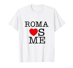 I Love Rome Italy Fashion, Roma Italia Loves Me Illustration Maglietta