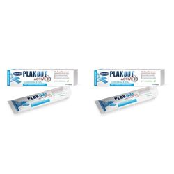 Emoform Plak Out Active, Dentifricio 0,12% clorexidina - 75 ml (Confezione da 2)