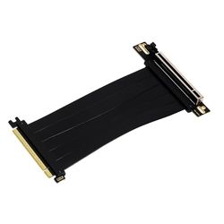 ABYSM Gaming PCIe 4.0 x16 Flexible Riser Extension Cable Black