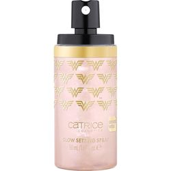 Catrice Cosmetics Wonder Woman Glow Setting Spray Spray Fixateur, Naturel, Brillant, Luminescent, Sensation de Rosée, 50 ml