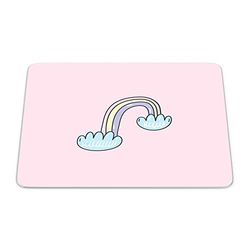 Bonamaison, Rectangle Pop Art Digital Printed Mouse Pad, Non-Slip Base, for Office and Home, Size: 22 x 18 cm