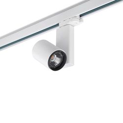 LedsC4 Proiettori Mach3 Mini 10.7W Bianco Caldo - 3000K Cri 90 24.5º On-Off Bianco 935