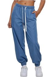 Urban Classics Dames Ladies Light Denim Jogpants Broek, Skyblue Washed, XS