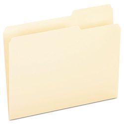 Pendaflex - Cartelline per file, formato lettera, Manila, taglio 1/3, 100/BX (752 1/3-3)