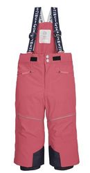 first instinct by killtec Pantaloni da Sci per Bambini con Bretelle e paraneve FISW 48 MNS Ski PNTS, Dark Rouge, 98/104, 43392-000