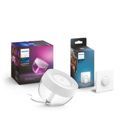 PHILIPS Hue Smart Button, Telecomando per Controllo delle Luci Smart Hue Hue White&Color Ambiance Iris Lampada da Tavolo Smart Led