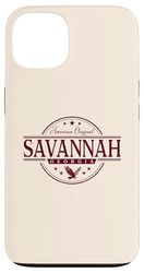 Savannah Georgia - Savannah GA Label Case for iPhone 13