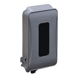 RACO Incorporated - Copertura per uscita singola, espandibile, verticale e orizzontale, in neoprene grigio