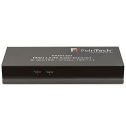 FeinTech VAX01203 HDMI 2.0 HD-audio-extractor splitter voor DTS-HD Dolby Atmos TrueHD 4K HDR