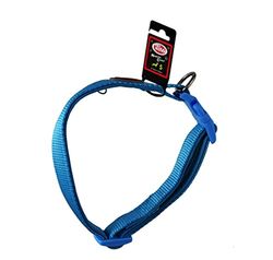 Collare regolabile in nylon con rivestimento in neoprene NEOPRENE COMFORT Taglia S - 1,5 cm (25 cm-40 cm), blu cielo, CO-NEO-LIGHTBLUE-S