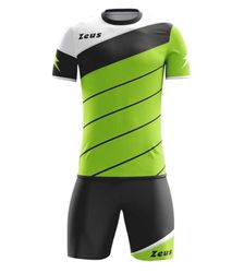 Zeus LYBRA MÄN FLUO GRÖN KIT - SVART - Vit L