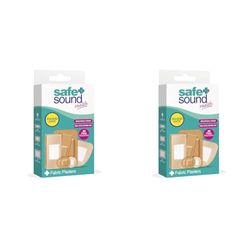 Safe and Sound Assorted Plasters, Breathable, Non-Stick Wound Pad. 80 Pack