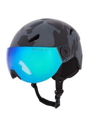 McKINLEY Pulse Revo Hs-016 Casque de Ski Jeunesse Unisexe, Black/Grey, S