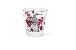 Excelsa Gnome Sweet Gnome Set med 6 glas vatten, glas, Kapacitet: 250 ml