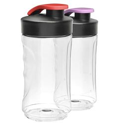 Electrolux SBEB2 Bottiglie Infrangibili Senza BPA per Minifrullatore Sportsblender da 300 ml, 2 Pezzi