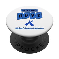 Sensibilisation à la maladie d'Addison PopSockets PopGrip Interchangeable