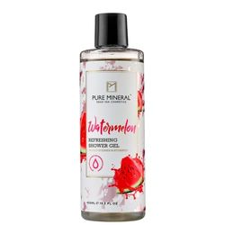 Pure Mineral - Gel Doccia Anguria - Idratazione e Vitalità - Ricco di Antiossidanti - Per Tutti i Tipi di Pelle - Senza siliconi, solfati, parabeni - 400ml