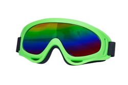 WILBERS & WILBERS 20164 - Skibril met spiegellens, feestbril voor carnaval en themafeesten
