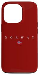 NORVEGIA Norvegese Custodia per iPhone 13 Pro
