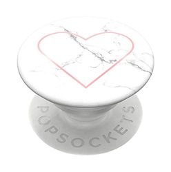 PopSockets PopGrip - Support et Grip pour Smartphone et Tablette avec un Top Interchangeable - Stoney Heart