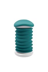 TOPSTAR Sitness Tabouret Dynamique certifié 4D AGR Blanc Papyrus Vert pétrole – Tabouret de Bureau Ergonomique – Hauteur réglable – Renforce Le Dos – Soulage Les disques intervertébraux