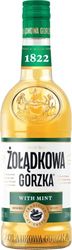 ZOLADKOWA GORZKA - Mint-Menthe - Vodka Aromatisée - 30% Alcool - Origine : Pologne - Bouteille Vodka 50 cl