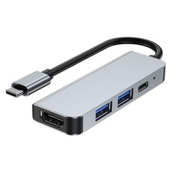 DIMELEC HUB USB Type C A USB 3.0 + USB 2.0 + HDMI + USB C PD