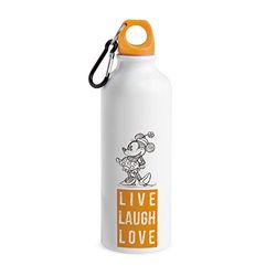 Egan Minnie Live Laugh Love ML. 500 PWM44LL/A Aluminium Drinks Bottle Orange