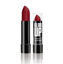 Glam'Up Paris - Rouge à Lèvres Onctueux et Hydratant - Texture Douce et Fondante - Couleur Lumineuse et Intense - N°10 - Rouge Sensuelle