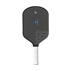 P-One by Nicol Pickleball Paddle T700 - Raqueta de Pickleball de Fibra de Carbono Japonesa de Primera Calidad, aprobada por USAPA, Mango Alargado y Cara de Pala, diseño de Agarre Antideslizante