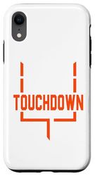 Touchdown di calcio per tutti gli appassionati di calcio che amano il gioco Custodia per iPhone XR