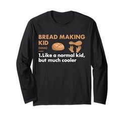 Baker Kid Definición Fabricación de Pan Manga Larga