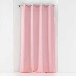 Douceur d'Intérieur, Eyelet Curtain 140 x 180 cm Soane Pink