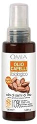 Omia Set 12 Olio Semi Lino Ml 100 Eco Bio Cura E Trattamento dei Capelli, Multicolore, Unica