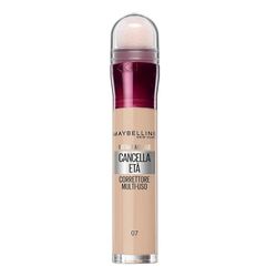 Maybelline New York Correttore Liquido Il Cancella Età, con Bacche di Goji e Haloxyl, Copre Occhiaie e Piccole Rughe, 07 Sand, 6,8 ml