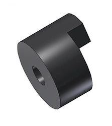 Thule ESPACIADOR Puntera BUJE Interno 10MM, Noir