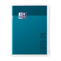 Oxford Design Zip 2017-2018 Daily School Diary 1 Day to a Page 352 Pages 5x7 "Mineral