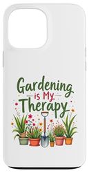 Il giardinaggio è la mia terapia Giardiniere Giardiniere Divertente amante delle piante Custodia per iPhone 13 Pro Max