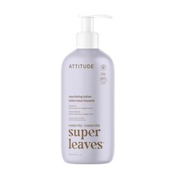 ATTITUDE Lotion Corps Nourrissante pour Femme Enceinte, EWG Verified, Ingrédients d'Origine Naturel, Produits de Maternité Végane, Huile d'Argan, 473 mL